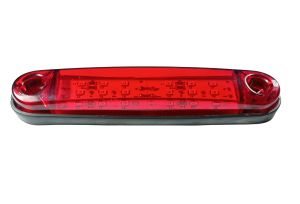 18 Led Sidemarkeringslys rod 12v 24v