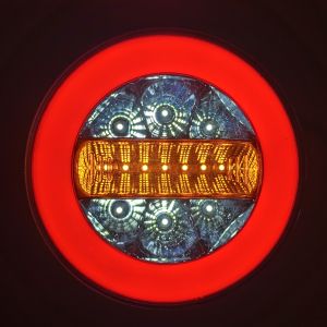 2 x Led Neon Anhänger Lkw Heckleuchte,Rückleuchten links rechts Van 12/24V