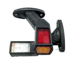 2 x LED feux cote lateral remorque camions 12/24V