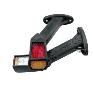 2 x Led Markeringslys tilhenger lastebil 12/24V 