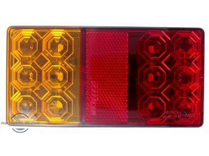 2 x Tilhenger lys, Lastebil, baklys ,venstre høyre  Bus Van LED 12v