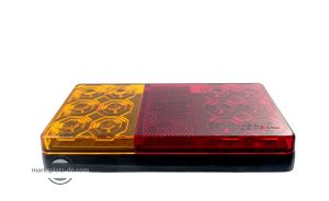 2 x Tilhenger lys, Lastebil, baklys ,venstre høyre  Bus Van LED 12v