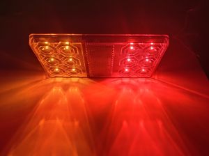 2 x Tilhenger lys, Lastebil, baklys ,venstre høyre  Bus Van LED 12v
