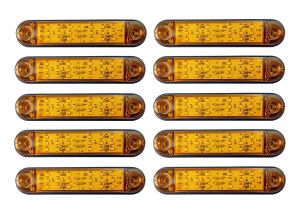 LED Lumini de markaj pentru Camioane Remorca Orange 12v 24v