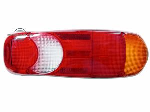 2 x Linse Baklys lastebil Baklykt Tilhenger Renault Premium, Master, Vw transporter, DAF LF, Iveco, Mercedes