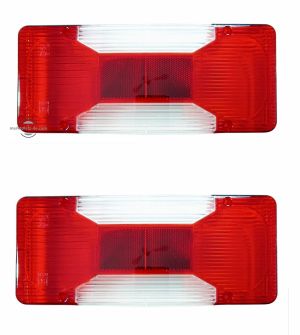 2 x Iveco Daily Linse Rücklicht Bremslicht Licht Leuchte Brechen Indikator Beleuchtung  2006 E9
