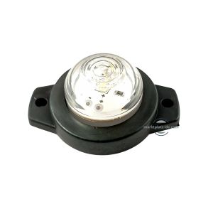 10 x LED Side Marker light Indicator Trailer Truck White 12/24v