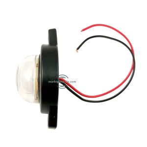 10 x LED Side Marker light Indicator Trailer Truck White 12/24v