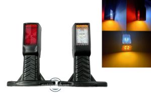 2 x LED Markeringslys tilhenger  lastebil 12/24V 