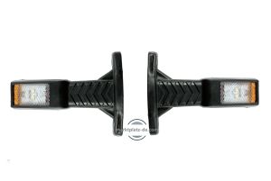 2 x LED Markeringslys tilhenger  lastebil 12/24V 