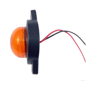 Led Sidemarkeringslys Lastbil Släp Gul 12/24v 