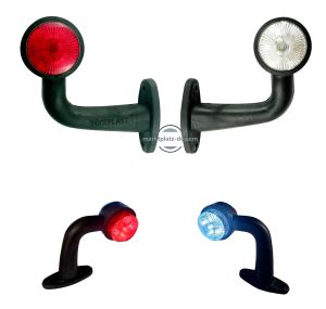 2 x Led Stalk Position lights led lights marker clearance truck trailer lorry 12/24V