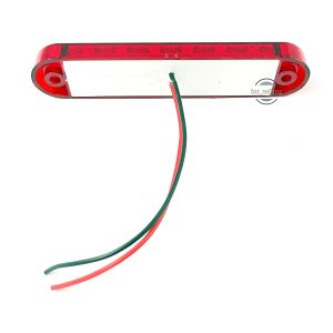 6 Led Feu Indicateur de position latéral ,remorque camion  rouge 12V 24V