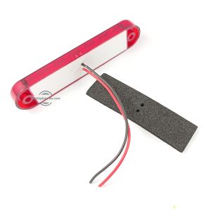 6 Led Feu Indicateur de position latéral ,remorque camion  rouge 12V 24V