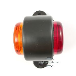 6 LED Luces laterales ,Luz de posición luz indicadora camiónes remolque Rojo / amarillo  12/24v