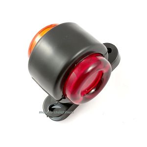 6 LED Luces laterales ,Luz de posición luz indicadora camiónes remolque Rojo / amarillo  12/24v