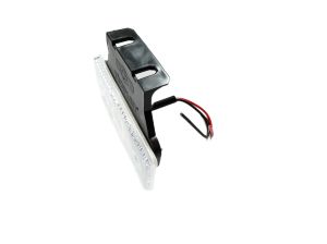 4 LED Seitenmarkierungsleuchten Anhänger LWK Reflektor Umrissleuchte Weiss 24V 
