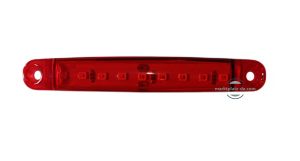9 led Begrenzungsleuchten Anhänger Lkw Blinker Rot Wohnwagen Beleuchtung 12/24v LKW