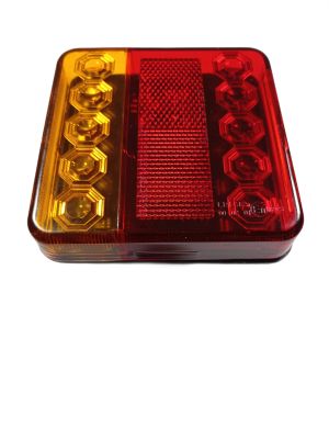 2 x 10 Led Feu Arriere Camion Remorque Caravane  E11 12v