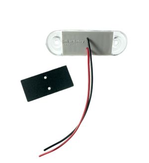 3 Led Mini Luz Luces Marcador lateral ,Indicadora remolque Camión Blanco Man Daf Iveco Scania 12/24v