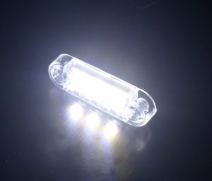 3 Led Mini Luz Luces Marcador lateral ,Indicadora remolque Camión Blanco Man Daf Iveco Scania 12/24v