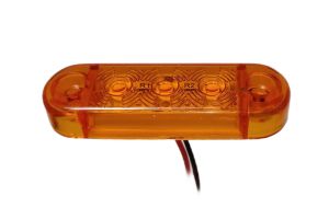 3 led Mini Lămpi de marcaj laterale cu distanță Indicator Remorcă camion Gelben Man Daf Scania Iveco 12/24v