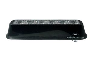  6 LED Warnleuchte Notfall Frontblitzer Blitzlicht Strobe Licht Bernstein Lkw Pkw Gabelstapler 12/24V