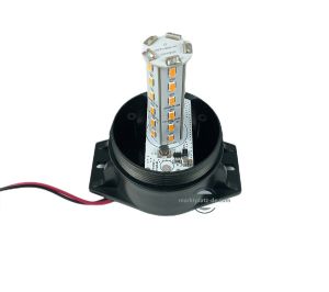 30 Led advarsellys,blinklys,varsellys,blinkende,Signal Rav gaffeltruck  12-30v