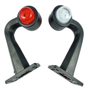 2 x Anhänger Begrenzungsleuchten Umrissleuchte  Wohnwagen LKW PKW LED 12/24V 