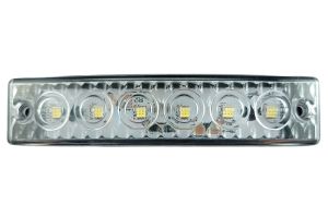 6 LED Anhänger PKW LKW Weiss Umrissleuchte Begrenzungsleuchten Anhänger 12V 