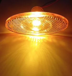 LED Blinkerleuchte Blinker Renault Master Opel Movano Gelb 12v