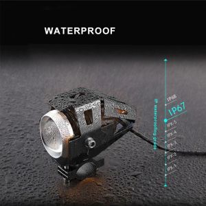 Luces LED de motocicleta Faro Niebla Foco Luz Puntuales brillante 12V