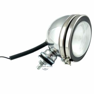 Work lights 12V 55W H3 Headlight Chromed Round Lamp Spot Light