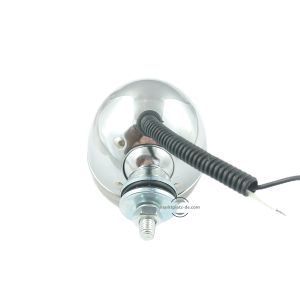 Work lights 12V 55W H3 Headlight Chromed Round Lamp Spot Light