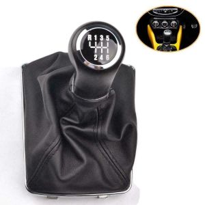 Opel 6 Gang Schaltknäufe Schaltsack Knauf Manuell Leder Schwarz Astra Zafira Corsa