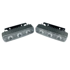 2 x 3 LED Tagfahrleuchte DRL PKW Leuchten 12V