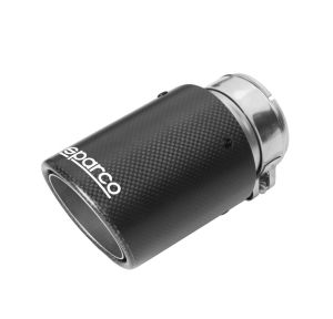 Auspuffblende Endrohr Carbon Schwarz 160mm 