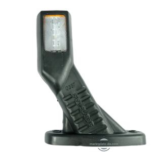 2 x 12V 24V Markeringslys til tilhenger LED E9 ADR