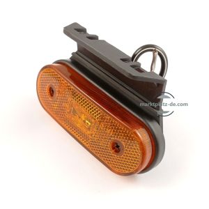 LED Umrissleuchte Anhänger LKW Wohnmobil Gelb ISO9001 E9 12V 24V