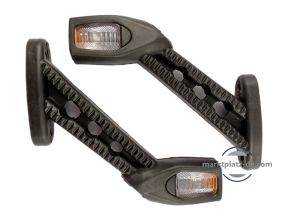 2 x Lămpi de marcare remorcă camion E-mark E4 24V