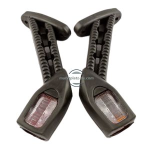 2 x Lămpi de marcare remorcă camion E-mark E4 24V