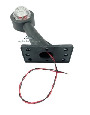 2 x LED Remolques Luz Lateral Posicion E9 E19 12v 24v