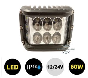 LED Arbetsbelysning 60W 12V 24V