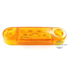 Led Lămpi de marcaj Camion Remorcă Caravana Galben E9 12v 24v