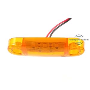 Led Lămpi de marcaj Camion Remorcă Caravana Galben E9 12v 24v