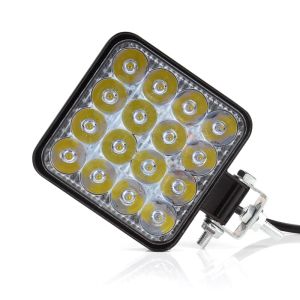 LED Arbeitsscheinwerfer 12V 24V 48W Flood Licht Platz Traktoren Offroad