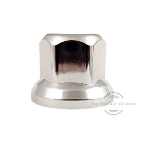 LKW Radmutter Abdeckkappen Sechskant kappen felgen Bolzenabdeckungen Chrom 32mm   