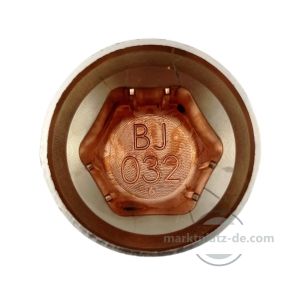 LKW Radmutter Abdeckkappen Sechskant kappen felgen Bolzenabdeckungen Chrom 32mm   