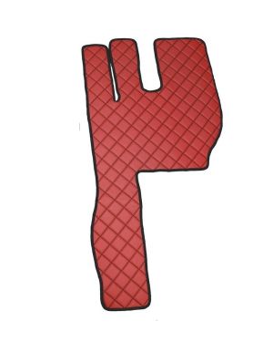 VOLVO FH13 Alfombrillas Manual Rojo Eco Cuero Camion