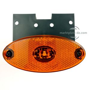 LED Anhänger LKW Wohnmobil Seitenmarkierungsleuchten Gelb E9 12V 24V